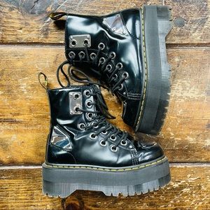 Dr. Martens Jadon Max Rebel Platform Boots W8